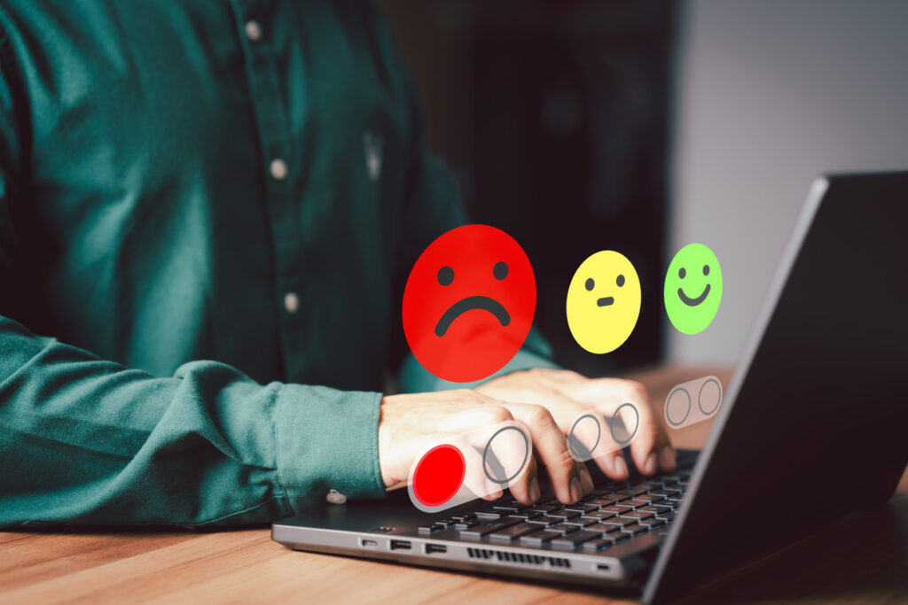 Negatywna opinia w internecie